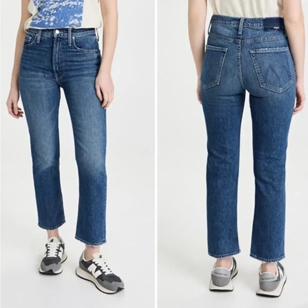 MOTHER Superior High Waisted Rider Ankle Jeans